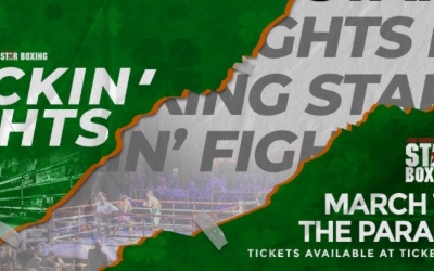 Star Boxing reveal line-up for "Rockin' Fights" 41 cletus seldin tickets boxrec tickets how to watch google joe deguardia michael lone wolf ibo world magnesi