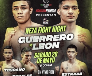 Randy León and Rogaciano Guerrero will star in “Neza Fight Night” fight time date tv channel how to watch oddschecker boxrec boxer amateur professional career record live stream wbc facebook page