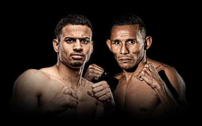 Rolando “Rolly’’ Romero comes from behind to win the vacant WBA super-lightweight with bizarre stoppage win against Ismael Barroso boxrec fight time date tv channel what happened phara davies next