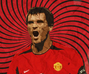 Roy Keane boxer amateur man utd irish