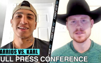 Ryan "Cowboy" Karl believes his size will be the difference against unbeaten WBA Super Lightweight Champion Mario "El Azteca" Barrios training camp quotes
