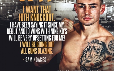 Unbeaten Sam Noakes talks about his recent injury and ring return against Calvin McCord boxrec fight time date tickets tv channel how to watch bt sport boxrec o2 arena maidstone kent boxer interviews