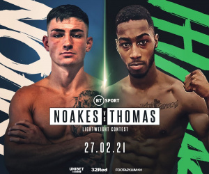 Sam Noakes discusses his next opponent Delmar Thomas unbeaten boxrec frank warren bt sport ibox gym alan smith eddie lamm dennis mccann sparring partners amateur career record