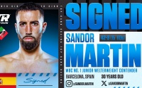 WBC #1 super-lightweight Sandor Martin signs with Top Rank No.1 world rankings champion boxrec spain Spanish spaniard wiki tapology devin haney mandatory challenger 
