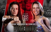Sandy Ryan will clash with Marie-Pier Houle for the vacant WBO Welterweight Title on the undercard of Shavkatdzhon Rakhimov vs. Joe Cordina at the Cardiff International Arena on Saturday April 22 live worldwide on DAZN