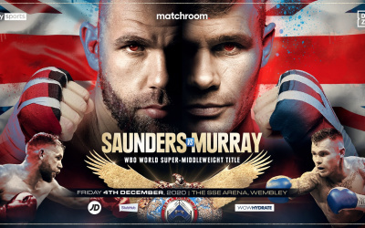 Billy Joe Saunders returns to the ring to face Martin Murray for WBO belt