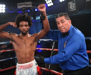 Unbeaten featherweight Sean Brewer scores first round KO over Christian Renteria boxrec fight time date watch highlights professional amateur career record