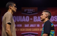 Manny Pacquiao vs Mario Barrios undercard quotes tim tszyu sebastian fundora boxrec