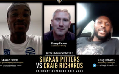 Shakan Pitters and Craig Richards exchange war of words in Seconds Out video ahead of November clash 