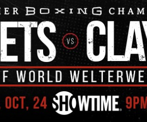 Former World Champion Lipinets Battles Unbeaten Custio Clayton for Interim IBF Welterweight Title Live on SHOWTIME® Saturday, October 24 Headlining a Premier Boxing Champions Event preview predictions anaysis