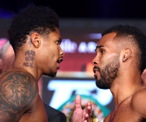 Weigh-In Results: Shakur Stevenson vs. Edwin De Los Santos & Emanuel Navarrete vs. Robson Conceição boxrec espn+ how to watch ringwalks what time start in bst et pt america uk difference boxrec results