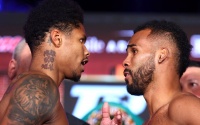 Weigh-In Results: Shakur Stevenson vs. Edwin De Los Santos & Emanuel Navarrete vs. Robson Conceição boxrec espn+ how to watch ringwalks what time start in bst et pt america uk difference boxrec results