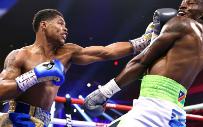 Shakur Stevenson vs Jeremiah Nakathila results watch who won next fight boxrec report youtube highlights knockout reel ko