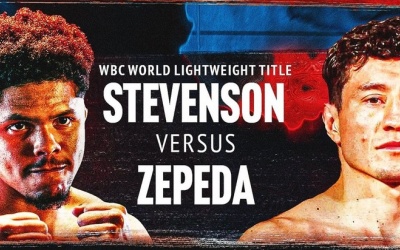 Shakur Stevenson and William Zepeda go head-to-head for WBC lightweight title