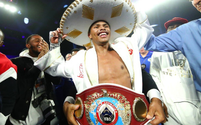Shakur Stevenson crowned WBO featherweight champion