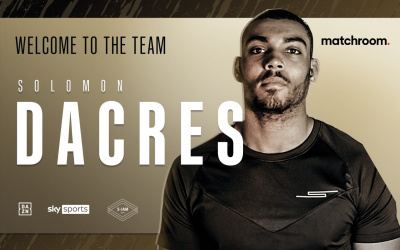 Anthony Joshua sparring partner Solomon Dacres signs with Matchroom Boxing