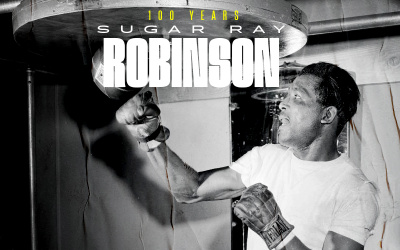 Celebrating the centenary of Sugar Ray Robinson boxrec watch gene fullmer perfect left hook best boxer of all time youtube