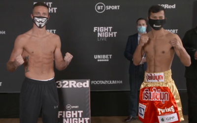 Josh Taylor vs Apinun Khongsong: official weights and running order