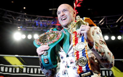 GBN Fighter of the Year- WBC and Ring Magazine world heavyweight champion 'The Gypsy King' Tyson Fury, Anthony Joshua, Fury vs Wilder, Boxrec 
