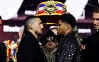 Teofimo Lopez vs Shakur Stevenson final press conference quotes Teofimo Lopez reveals new trainer involved in Shakur Stevenson showdown boxrec wiki fight time date tv channel dazn ringwalks eddie hearn