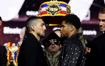 Teofimo Lopez vs Shakur Stevenson final press conference quotes Teofimo Lopez reveals new trainer involved in Shakur Stevenson showdown boxrec wiki fight time date tv channel dazn ringwalks eddie hearn