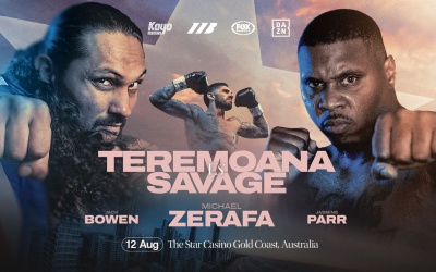 Teremoana Teremoana and DeAndre Savage traded verbal blows boxrec fight time date tv channel matchroom kayo sports amateur career professional record highlights predictions oddschecker