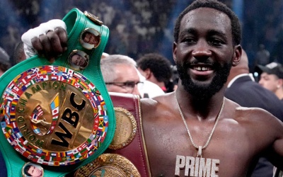 Terence Crawford becomes WBC welterweight champion in Recess world august fight boxrec Israil Madrimov