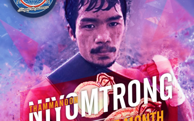Thammanoon Niyomtrong WBA boxer of the month