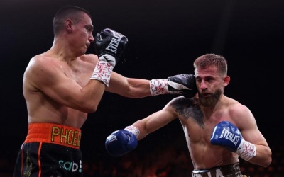 Undefeated Denis Nurja was no match for Tim Tszyu errol spence jr. fight highlights boxrec nikita kostya dad father brother gym training wiki