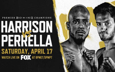 Tony Harrison says he's treating next fight with Bryant Perrella "like I’m 0–0" interview live stream links predictions father how did he die