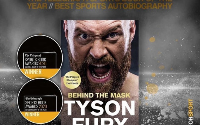 Tyson Fury elated to win two awards for his autobiography