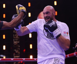 Tyson Fury vs Francis Ngannou workout quotes dosser big fat sausage bull matador float like a butterfly fluid movement what round ko knockout in bookies odds