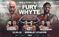 Tyson Fury vs Dillian Whyte undercard announced Anthony Cacace romero wembley tickets coach travel Isaac Lowe Nick Ball wbc silver featherweight boxrec David Adeleye and Tommy Fury predictions oddschecker