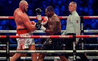 St. George's Day Massacre: Tyson Fury destroys Dillian Whyte in front of 96,000 fans fight time date tv channel undercard nick ball isaac lowe anthony joshua oleksandr usyk rematch when date aj