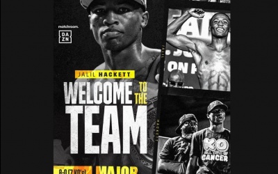 Eddie Hearn announces ‘Major’ new signing for Matchroom Jalil ‘Major’ Hackett has signed a multi-fight promotional deal boxrec wiki amateur career watch fight highlights Adrian Gutierrez ko highlight reels washington trainer gym