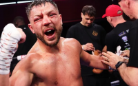 Conah Walker calls out Conor Benn after stopping Sam Eggington fight highlights eddie hearn watch full boxrec wiki