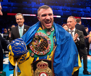 Vasiliy Lomachenko WBC boxer of the month