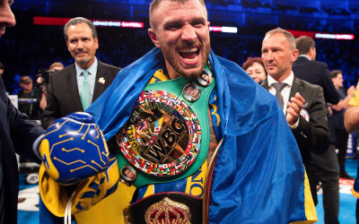 Vasiliy Lomachenko WBC boxer of the month