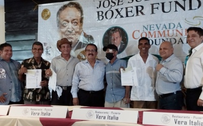 Hall of Fame Nicaraguan boxers receive support from the WBC Adolfo Mendez 