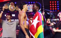 Xander Zayas vs Abass Baraou weights, running order, ringwalk times, betting odds, quotes top rank download app how to watch results predictions fight details