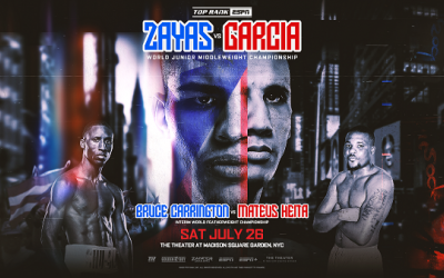 Xander Zayas vs Jorge Garcia fight week events to stream LIVE on Top Rank’s social media channels tv espn+ details odds predictions preview fight
