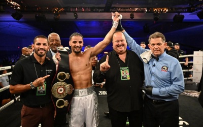 Yoenis Tellez to defend WBA Interim super-welterweight title to Abass Baraou oddschecker boxing predictions fight date tv channel dazn mvp piedra florida tickets